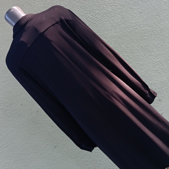 CAMI INTERNATIONAL LADIES BLACK (11) BUTTON FT CLOSURE LUXURY DRESS (TAIWAN) - Picture 10 of 17